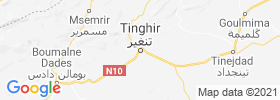 Tinghir map
